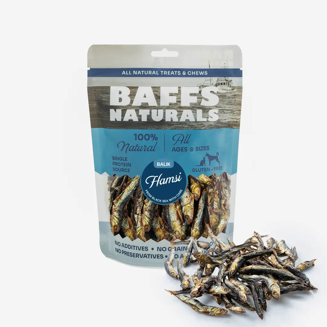 Baffs Naturals Balık – Kurutulmuş Hamsi 100 g