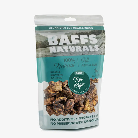 Dana Küp Ciğer %100 Doğal Köpek Ödül Maması – 100 g