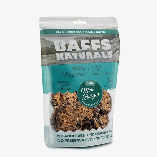 Dana Mini Burger %100 Doğal Köpek Ödül & Atıştırmalık – 100 g