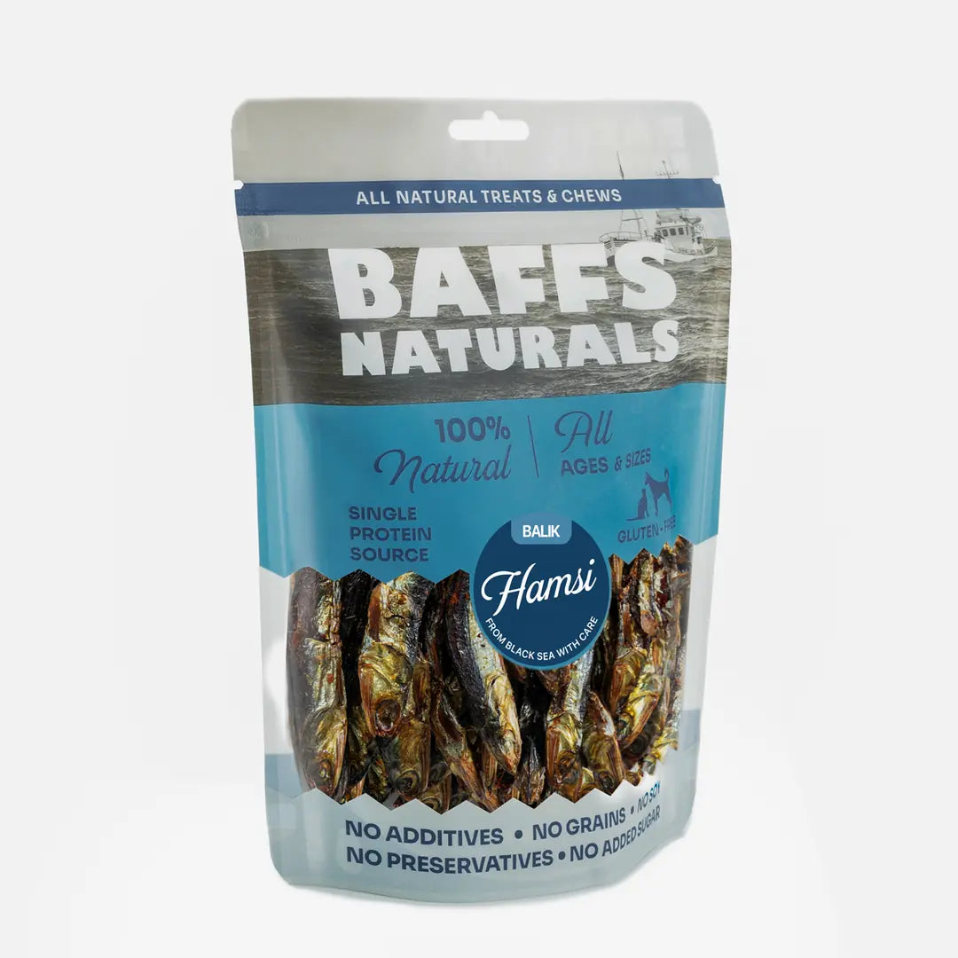 Baffs Naturals Balık – Kurutulmuş Hamsi 100 g