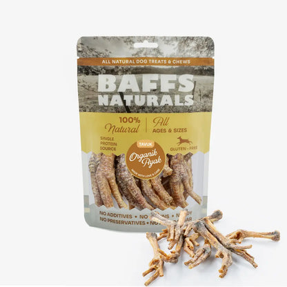 Baffs Naturals Organik Tavuk Ayak 100 g