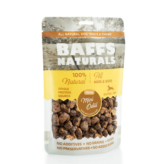 Tavuk Mini Ödül %100 Doğal Köpek Ödül Maması 100 gr