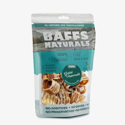 Dana Gırtlak Atıştırmalık %100 Doğal Köpek Ödül Maması – 100 g