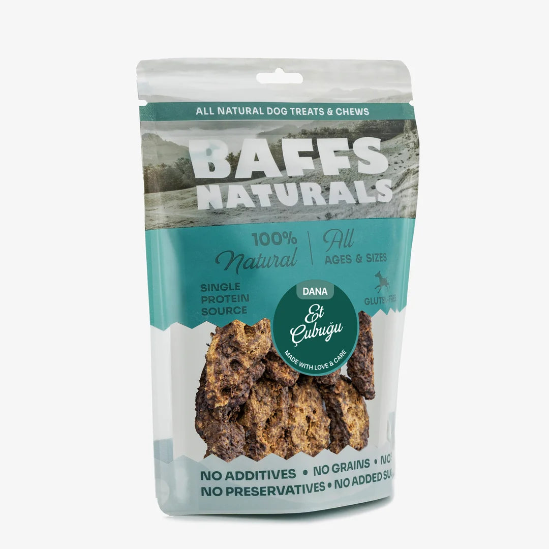 Dana Et Çubuğu %100 Doğal Köpek Ödül & Çiğneme Maması – 100 g