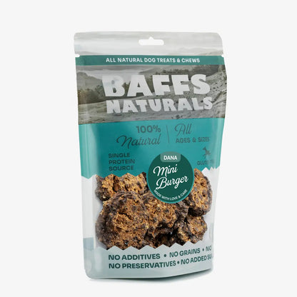 Dana Mini Burger %100 Doğal Köpek Ödül & Atıştırmalık – 100 g