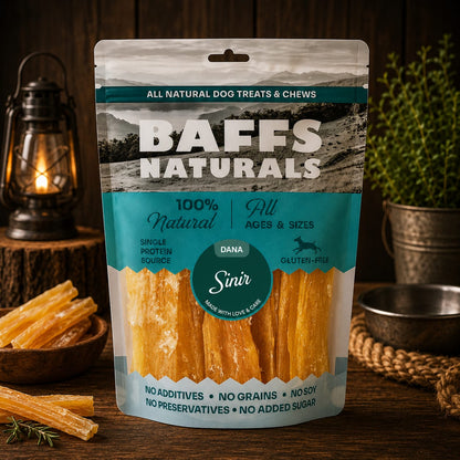 Dana Sinir %100 Doğal Köpek Çiğneme Ürünü – 100gr x 10 Adet 10+2 KAMPANYA