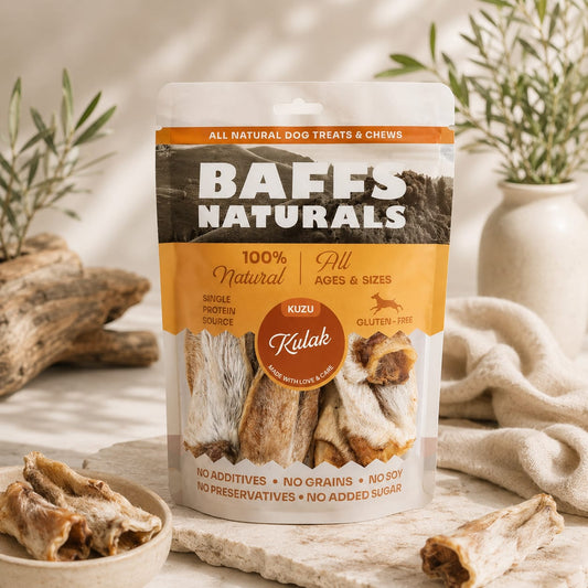 Baffs Naturals Kuzu Kulak Tüylü 100gr x 10 Adet 10+2 KAMPANYA