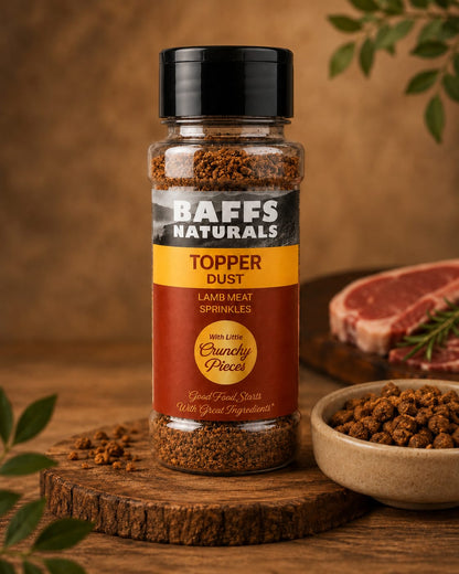 Baffs Naturals Topper Dust Lamb Meat Sprinkles - 100gr x 20 Adet 20+4 KAMPANYALI