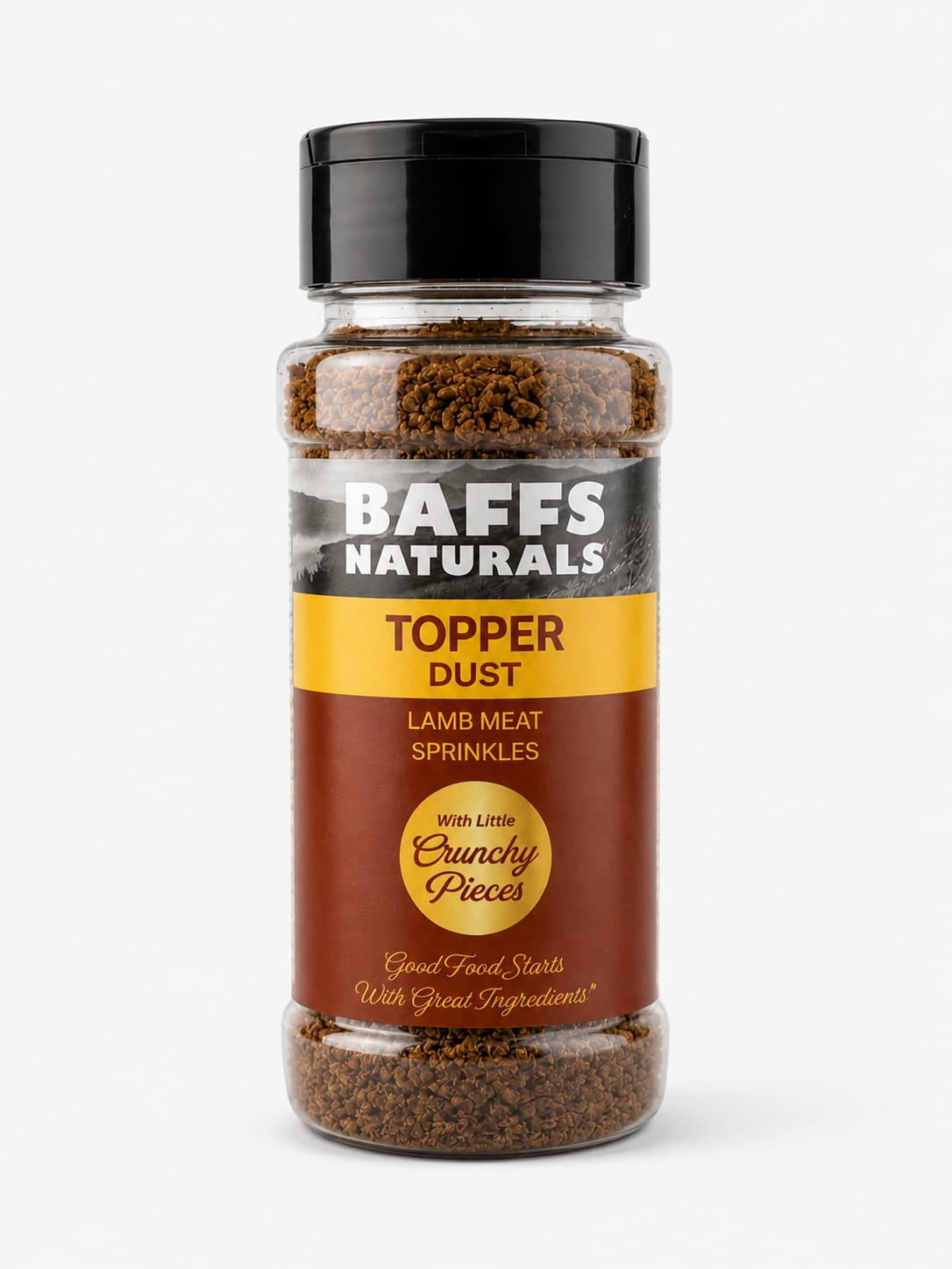 Baffs Naturals Topper Dust Lamb Meat Sprinkles - 100gr x 20 Adet 20+4 KAMPANYALI