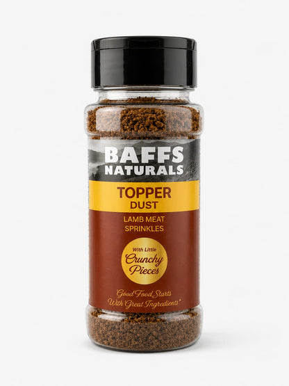 Baffs Naturals Topper Dust Lamb Meat Sprinkles - 100gr x 20 Adet 20+4 KAMPANYALI
