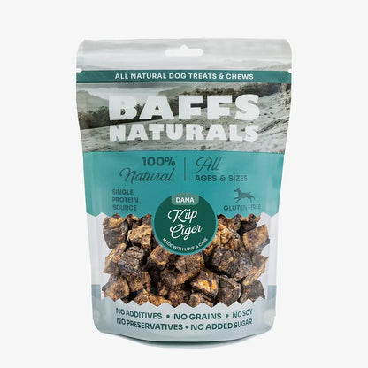 Dana Küp Ciğer %100 Doğal Köpek Ödül Maması – 100 g