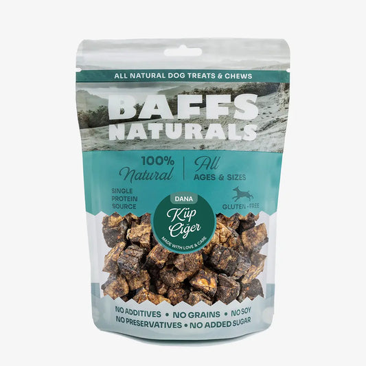 Dana Küp Ciğer %100 Doğal Köpek Ödül Maması – 100 g