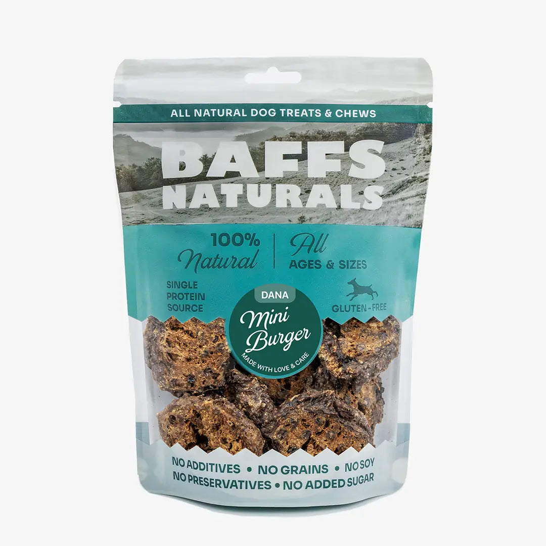 Dana Mini Burger %100 Doğal Köpek Ödül & Atıştırmalık – 100 g