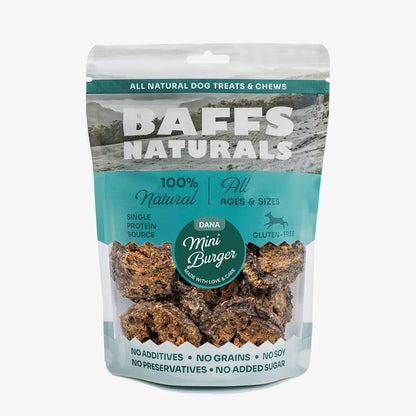 Dana Mini Burger %100 Doğal Köpek Ödül & Atıştırmalık – 100 g