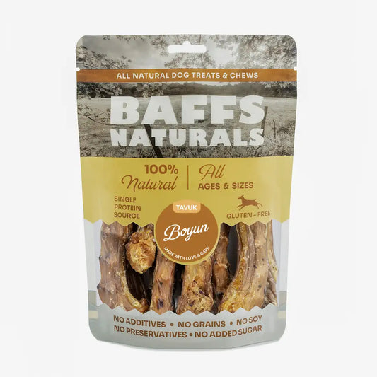Baffs Naturals Organik Tavuk Boyun 100 g